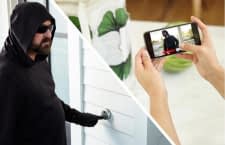  Die Skybell Doorbell WLAN Türklingel mit Kamera überträgt Videos aufs Smartphone