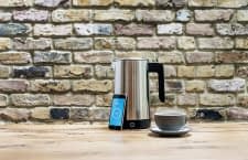 Der smarte iKettle 2.0 Wi-Fi Wasserkocher kann per Smartphone-App gesteuert werden
