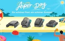Beim Aiper Day gibt es die besten Rabatte auf die Poolroboter mit hoher Nutzerfreundlichkeit