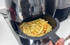 Die Russell Hobbs Heißluftfritteuse überzeugte vor allem durch ihr großes Fassungsvermögen