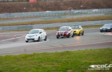 Beim ecoGrandPrix kämpfen Elektroautos um die beste Position