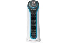 Rowenta Eole Compact ist ein leiser Mini-Turmventilator mit vielen Extras wie integrierter Zeitschaltuhr und Temperaturanzeige