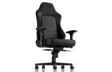 Der noblechairs HERO Gaming-Stuhl in Echtleder verspricht komfortables und ergonomisches Sitzen über Stunden