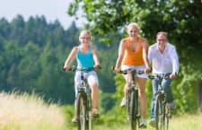 Gemeinsam macht Fahrrad fahren gleich noch viel mehr Spaß