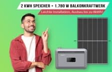 Dieses Solar-Set ist einfach zu installieren und flexibel im Aufbau!
