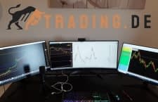 Bildschirme für Trading