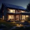 Eine Photovoltaik Anlage leistet genug, um ein Einfamilienhaus mit Strom zu versorgen