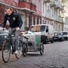 Die Chargery Ladestation für Elektroautos kommt per Fahrrad ans Ziel