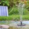 Ein Solar Springbrunnen ist besonders einfach installierbar